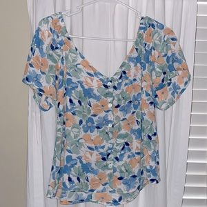 Lush floral top